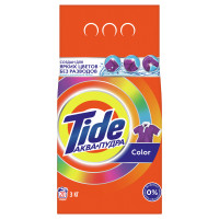 Порошок для машинной стирки Tide "Color", 3кг, 153745 Порошок для машинной стирки Tide "Color", 3кг, 153745