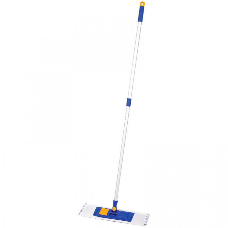 Швабра OfficeClean Professional, телеск. ручка, пласт. держ. 40см, насадка МОП микрофибра/абразив(карман), 266755 Швабра OfficeClean Professional, телеск. ручка, пласт. держ. 40см, насадка МОП микрофибра/абразив(карман), 266755