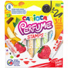 Фломастеры-штампы двусторонние Carioca "Perfume Stamps", 08цв., ароматизированные, смываемые, картон, 302281 Фломастеры-штампы двусторонние Carioca