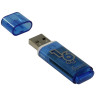 Память Smart Buy "Glossy" 16GB, USB 2.0 Flash Drive, голубой, 225096 Память Smart Buy