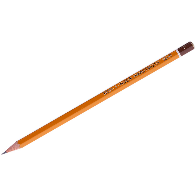 Карандаш ч/г Koh-I-Noor "1500" F, заточен., 001100 Карандаш ч/г Koh-I-Noor "1500" F, заточен., 001100