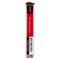 Грифели для механических карандашей Faber-Castell "Polymer", 12шт., 0,5мм, H, 286026