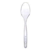 Ложки одноразовые столовые OfficeClean, набор 48шт., ПС, прозрачные, 18см, 306572