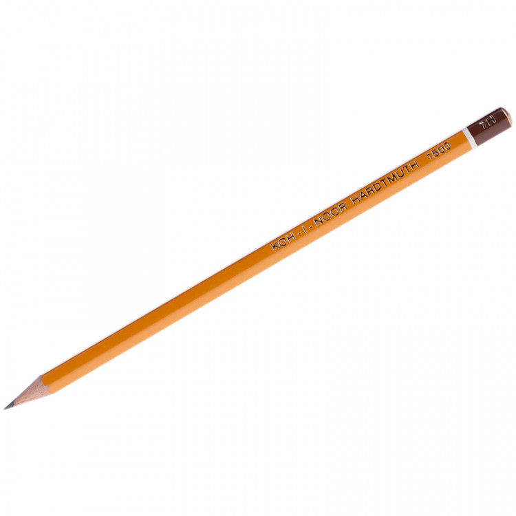 Карандаш ч/г Koh-I-Noor "1500" 7Н, заточен., 187642 Карандаш ч/г Koh-I-Noor "1500" 7Н, заточен., 187642