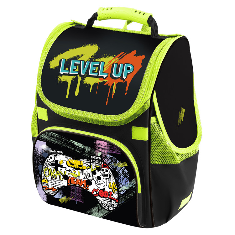 Ранец F?rst Junior "The Joystick" 37*28*21см, 1 отделение, 3 кармана, анатомическая спинка, 388127