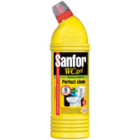 Средство для туалета Sanfor WC "Lemon Fresh", гель, 750мл, 225725