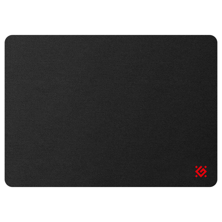 Коврик для мыши Defender Black S 350*250*3мм, ткань+резина, 382596