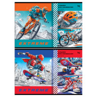 Альбом для рисования 32л., А4, на скрепке BG "Extreme", 8 штук, 383865