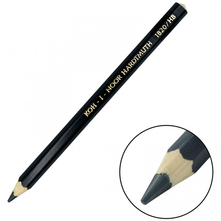 Карандаш ч/г Koh-I-Noor "Jumbo 1820" НB, 332865 Карандаш ч/г Koh-I-Noor "Jumbo 1820" НB, 332865