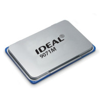 Штемпельная подушка Ideal, 90*56мм, синяя, металлическая (190092), 371367 Штемпельная подушка Ideal, 90*56мм, синяя, металлическая (190092), 371367