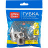 Губка для посуды OfficeClean, металлическая, 9*3см, 1шт., 248558