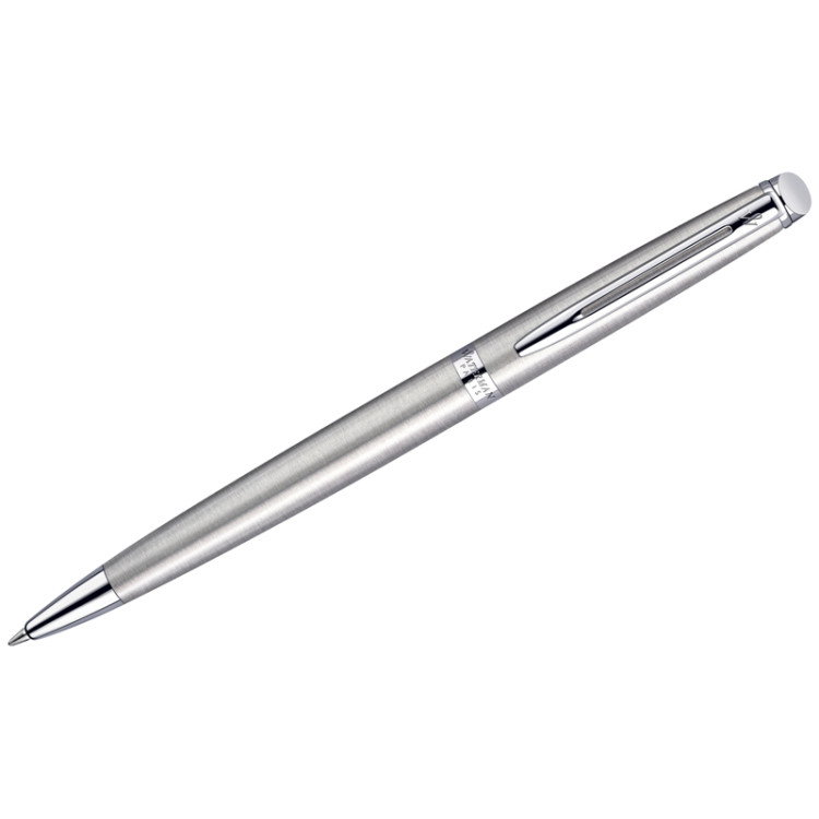 Ручка шариковая Waterman "Hemisphere Stainless Steel PT" синяя, 1,0мм, подарочная упаковка, 180950 Ручка шариковая Waterman "Hemisphere Stainless Steel PT" синяя, 1,0мм, подарочная упаковка, 180950