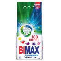 Порошок для машинной стирки BiMax "100 пятен", 9кг, 371867 Порошок для машинной стирки BiMax "100 пятен", 9кг, 371867