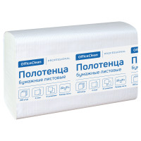 Полотенца бумажные OfficeClean(Z-сл) (Н2), 2-слойные, 200 л/пач., 22,5*21,3 см, тиснение, белые, 21 штук, 374464 Полотенца бумажные OfficeClean(Z-сл) (Н2), 2-слойные, 200 л/пач., 22,5*21,3 см, тиснение, белые, 21 штук, 374464