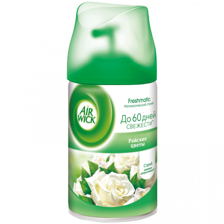 Сменный баллон для освежителя воздуха Airwick Freshmatic "Нежные цветы", 250мл, 153461