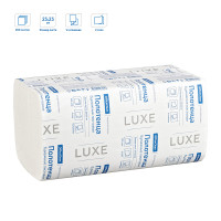 Полотенца бумажные лист. OfficeClean Professional(V-сл) (Н3), 2-слойные, 200л/пач., 23*23см, белые, люкс, 12 штук, 374468
