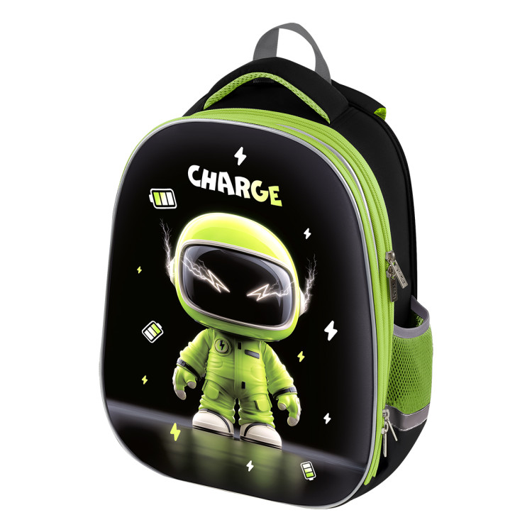 Ранец F?rst School Base "Charge" 39*30*18см, 2 отделения, 2 кармана, анатомическая спинка, 388148