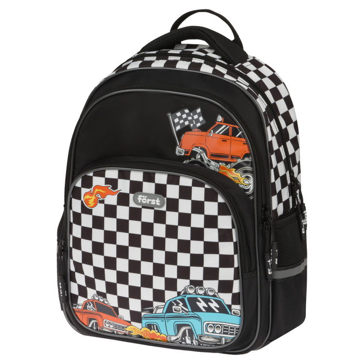 Рюкзак F?rst F-COMFY "Racing" 38*29*15см, 2 отделения, 3 кармана, эргономичная спинка, 351780