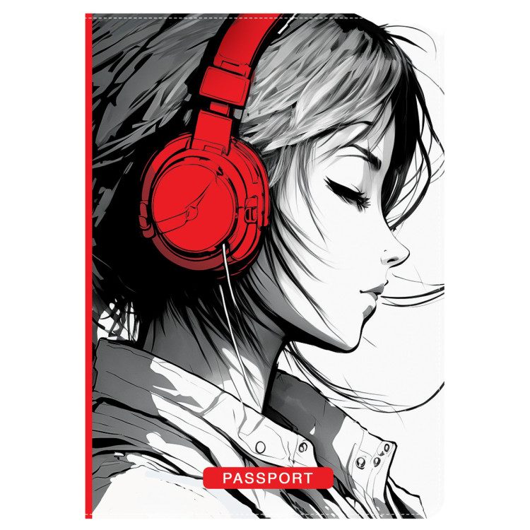 Обложка для паспорта MESHU "My Sound Kawaii", ПВХ, 2 кармана, 362394