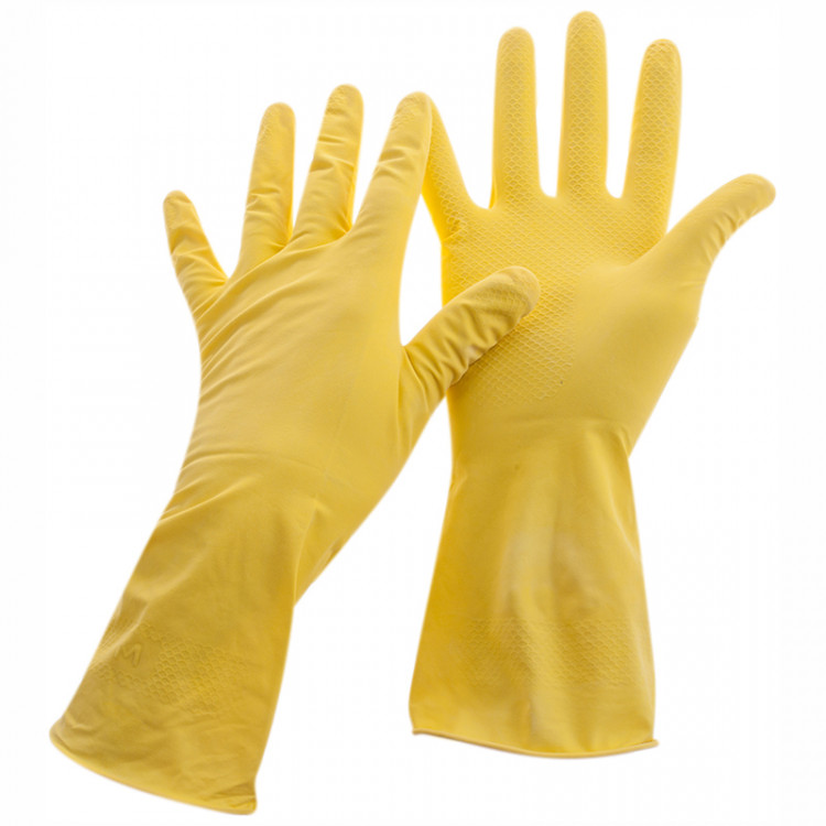Перчатки резиновые хозяйственные OfficeClean Стандарт, прочные, разм. M, желтые, пакет с европодвесом, 257669 Перчатки резиновые хозяйственные OfficeClean Стандарт, прочные, разм. M, желтые, пакет с европодвесом, 257669