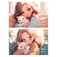 Альбом для рисования 20л., А4, на скрепке BG "Cute pet", 18 штук, 378667 Альбом для рисования 20л., А4, на скрепке BG "Cute pet", 18 штук, 378667
