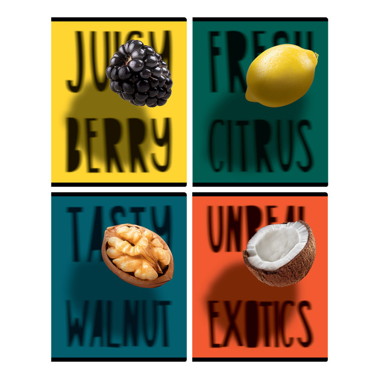 Тетрадь 48л., А5, клетка BG "Exotic fruit", матовая ламинация, выб. лак, конгрев, с форзацем, 70г/м2, 8 штук, 357230