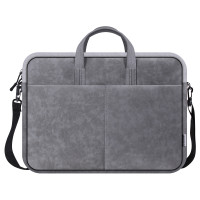 Сумка для ноутбука 15.6" Defender Solid, полиуретан, серый, карман, 382598 Сумка для ноутбука 15.6" Defender Solid, полиуретан, серый, карман, 382598