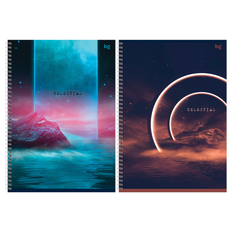 Тетрадь 96л., А4, клетка, на гребне BG "Celestial", штук, 378024 Тетрадь 96л., А4, клетка, на гребне BG "Celestial", штук, 378024