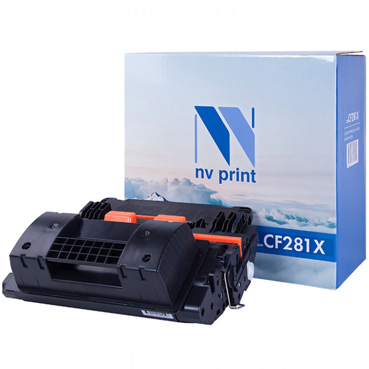 Картридж совм. NV Print CF281X (№81X) черный для HP LJ M605/M606/M630 (25000стр.), 235623