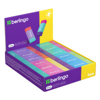 Ластик Berlingo "Raze", прямоугольный, Eco-Pvc,  48*18*10мм, 24 штук, 383227