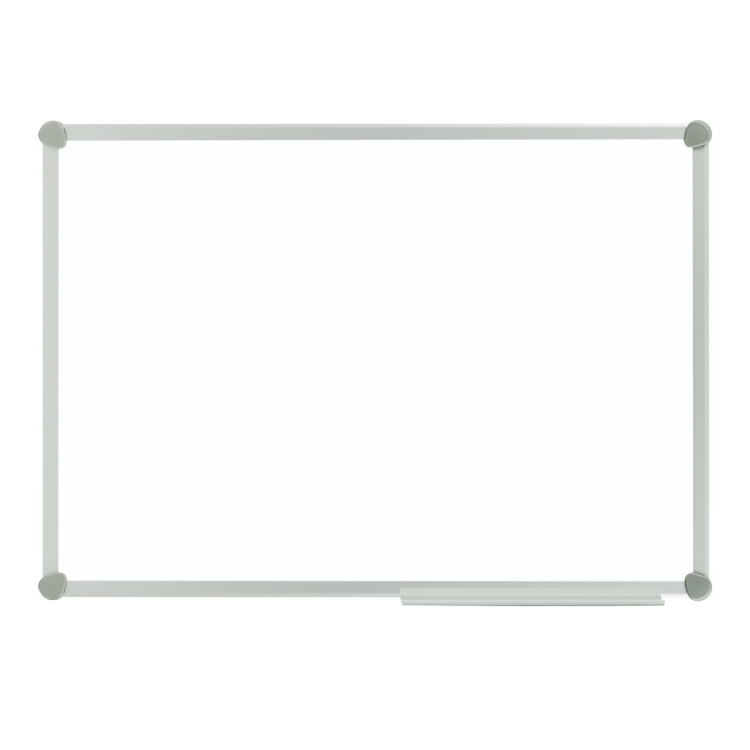 Доска магнитно-маркерная OfficeSpace, 50*70см, алюминиевая рамка Slim, полочка, 356644