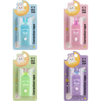 Корректирующая лента MESHU "Shiny Bunny", 5мм*6м, блистер, европодвес, ассорти, 380469