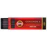 Сепия Koh-I-Noor "Gioconda", коричневая темная, стержень, 5,6мм, 6шт., пластик короб, 298324 Сепия Koh-I-Noor