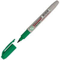Маркер перманентный Crown "Multi Marker Super Slim" зеленый, пулевидный, 1мм, 207901