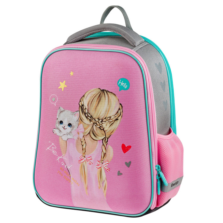 Ранец Berlingo Expert Mini "Be Kind!" 36*27*14см, 2 отделения, 2 кармана, анатомическая спинка, 379060 Ранец Berlingo Expert Mini "Be Kind!" 36*27*14см, 2 отделения, 2 кармана, анатомическая спинка, 379060