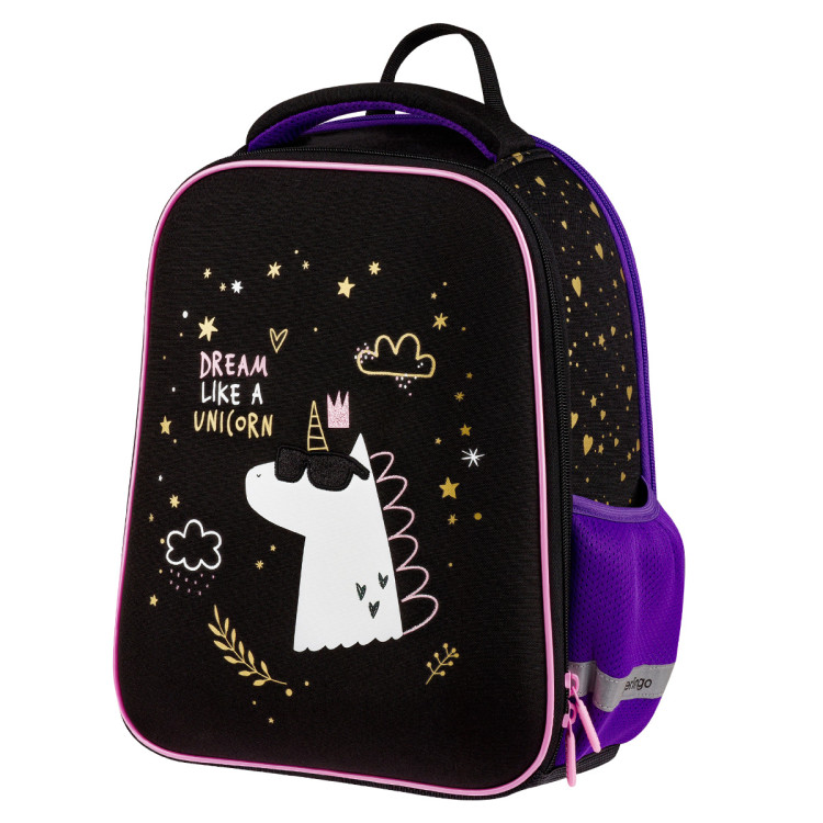 Ранец Berlingo Expert Mini "Dream Like A Unicorn" 36*27*14см, 2 отделения, 2 кармана, анатомическая спинка, 379061