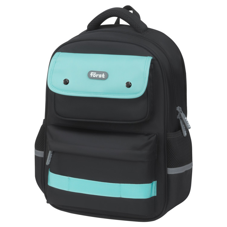 Рюкзак F?rst F-Color "Mint" 39,5*28,5*14см, 1 отделение, 4 кармана, уплотненная спинка, 366157