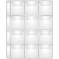 Лист для альбома OfficeSpace "Optima" на 12 монет 60*60, 120мкм, 20 штук, 220192