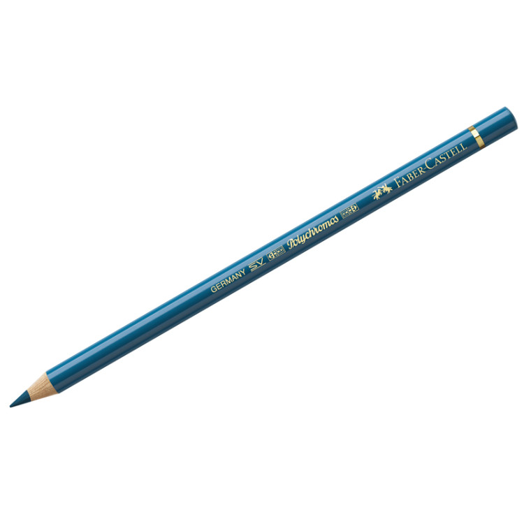 Карандаш художественный Faber-Castell "Polychromos", цвет 155 темно-бирюзовый, 289831