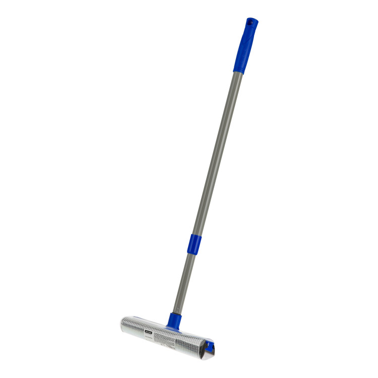 Стекломойка OfficeClean Professional с телескопической ручкой 67-110см, рабочая часть 20см (стяжка, губка, ручка), 370066 Стекломойка OfficeClean Professional с телескопической ручкой 67-110см, рабочая часть 20см (стяжка, губка, ручка), 370066