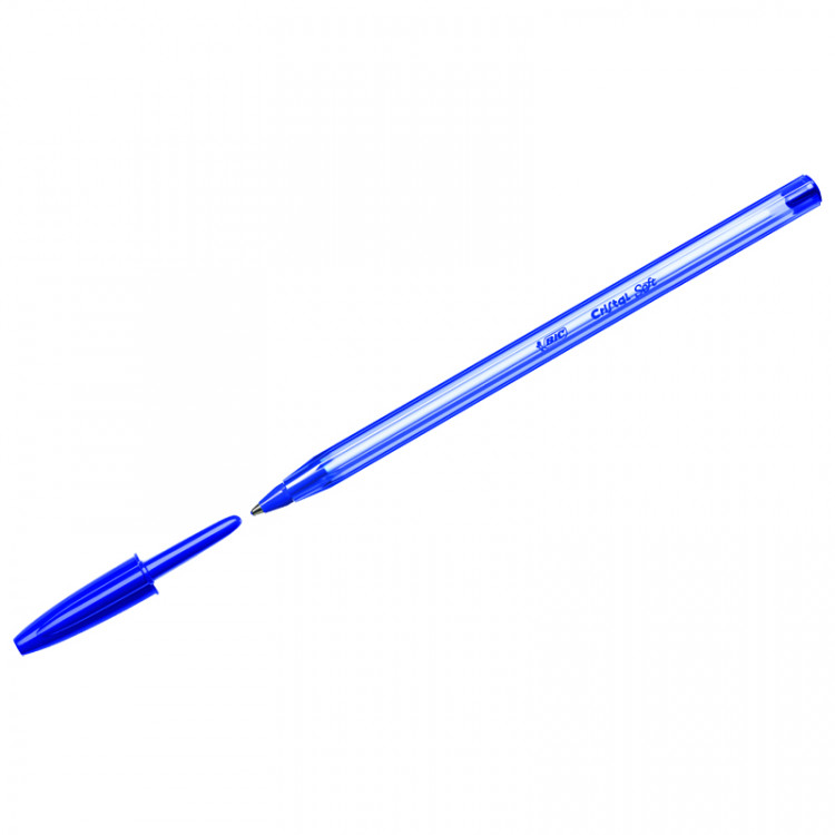 Ручка шариковая Bic "Cristal Soft" синяя, 1,2мм, 280270